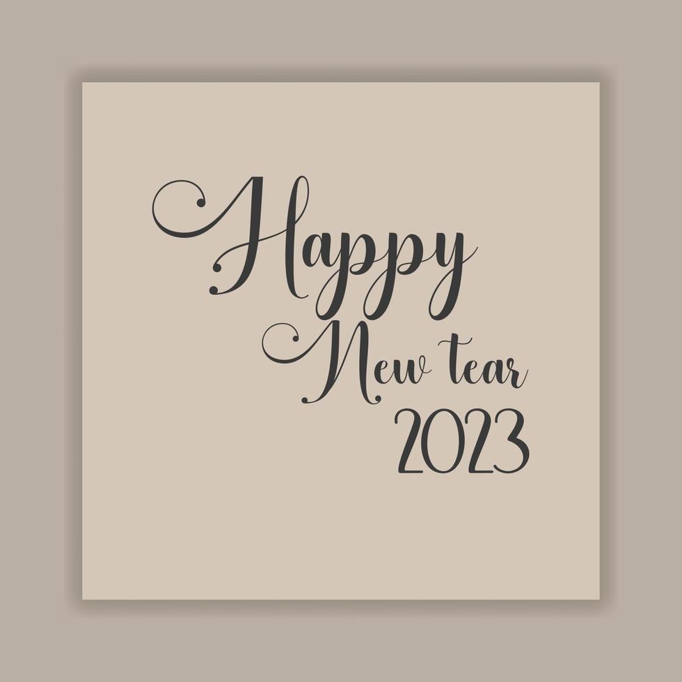Happy New year banner template design vector