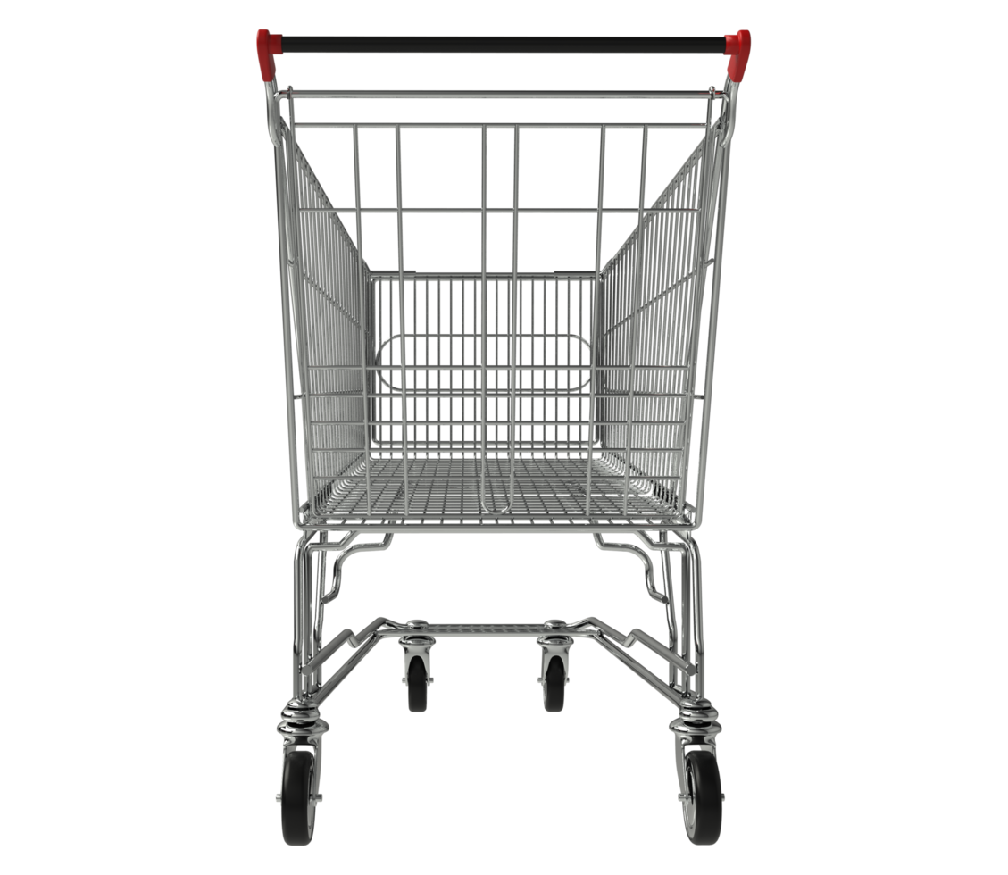 Empty shopping trolley Transparent PNG 14455843 PNG
