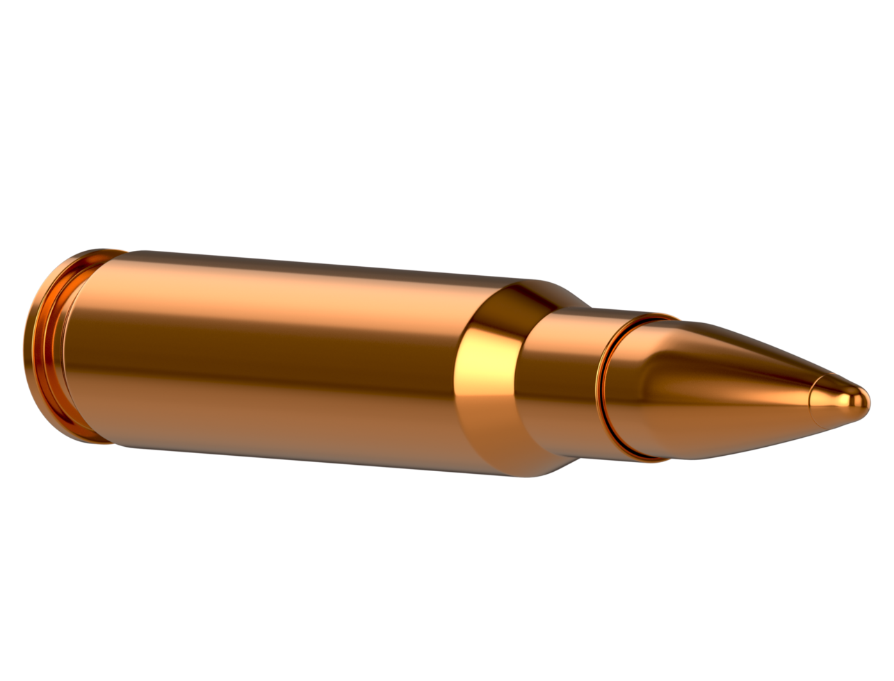 Bullet isolated on Transparent Background png