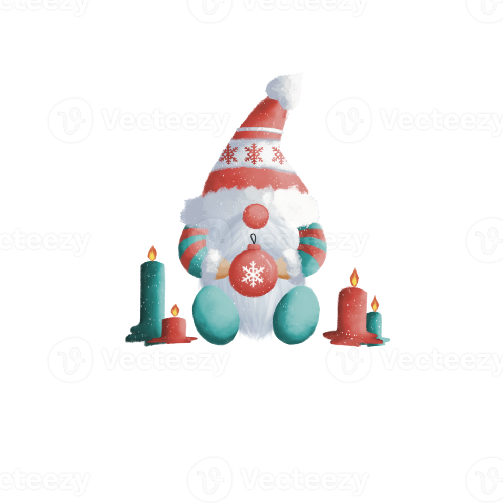 Hight quality Lovely, cute and funny Gnome 300dpi 3000x3000px for Christmas decoration card mug cup t-shirt sock notebook and POD png