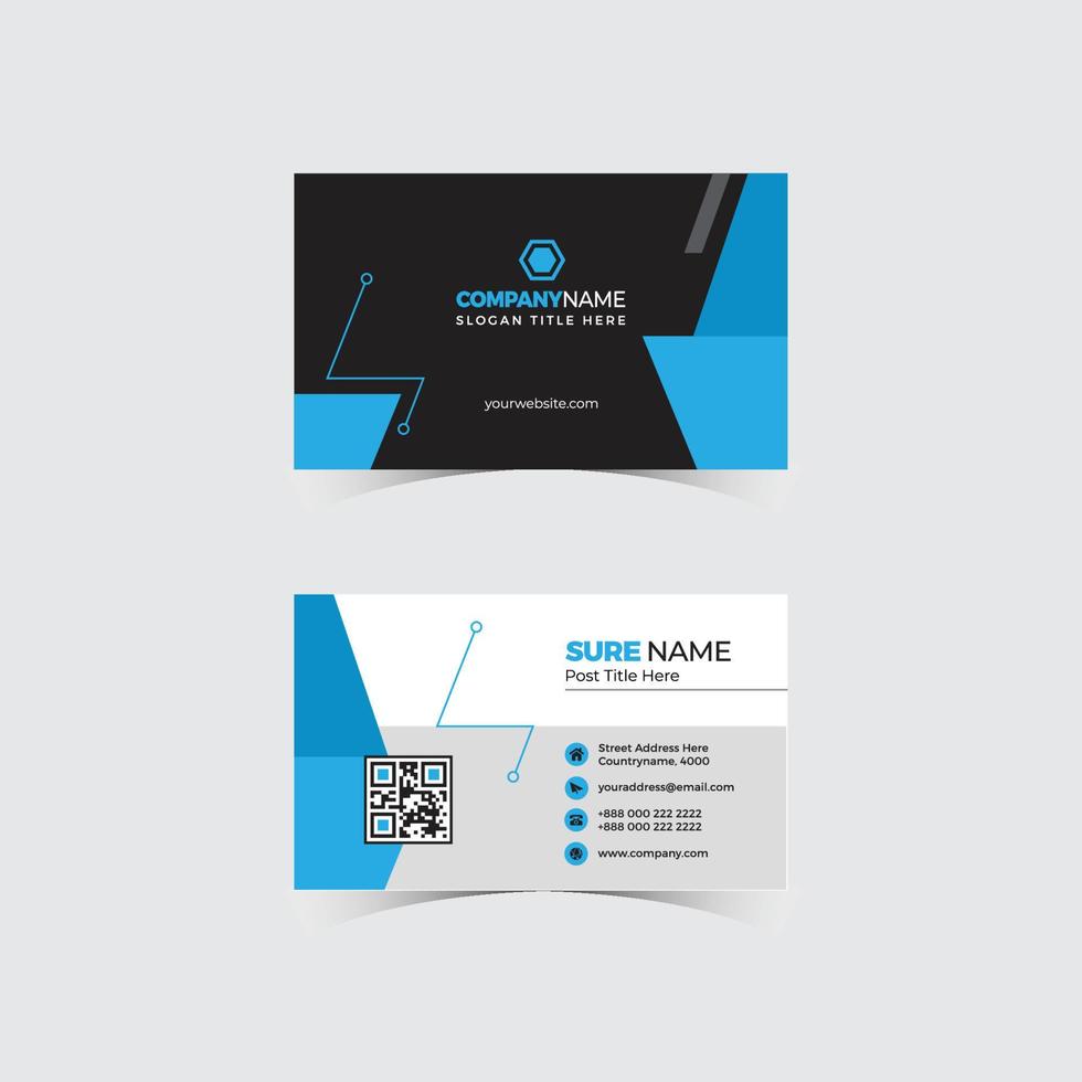 Business Card Template Vol-12 vector