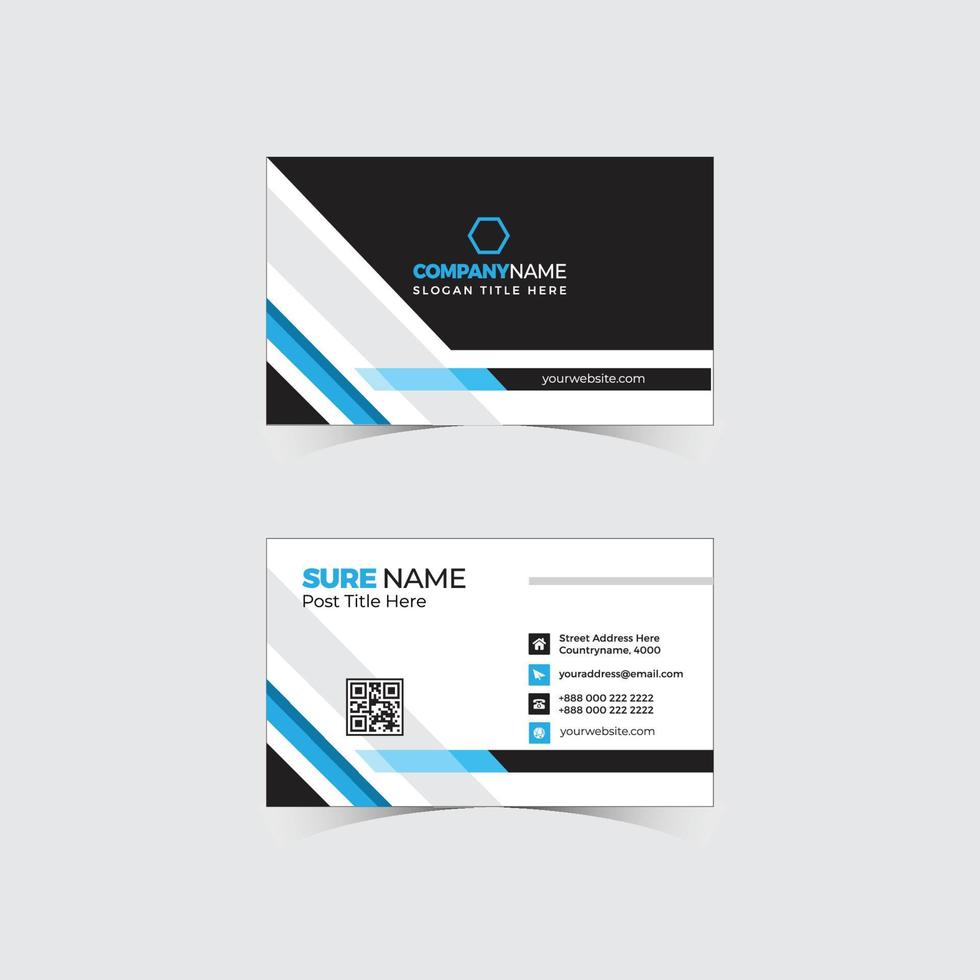 Business Card Template Vol-08 vector