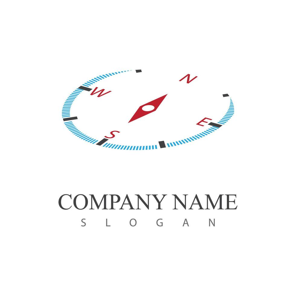 Compass Logo Template vector icon illustration design