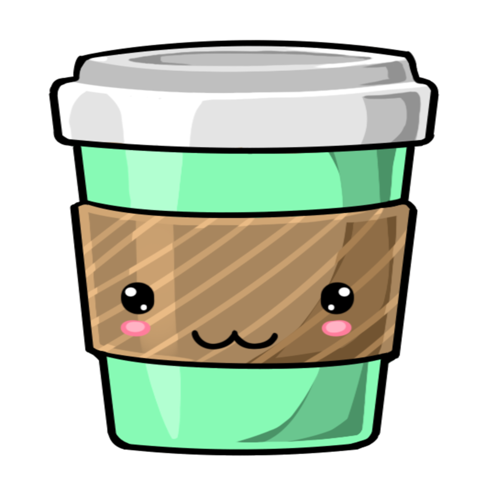 Free Cartoon coffee cup 14456359 PNG with Transparent Background