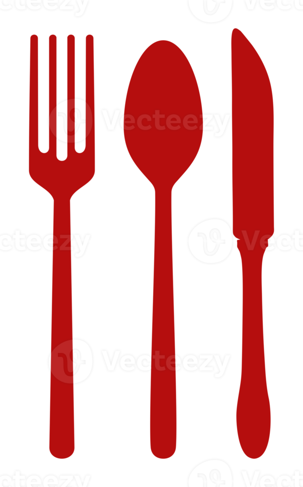 sked, gaffel, och kniv ikon symbol för logotyp, piktogram, hemsida, app eller grafisk design element. formatera png