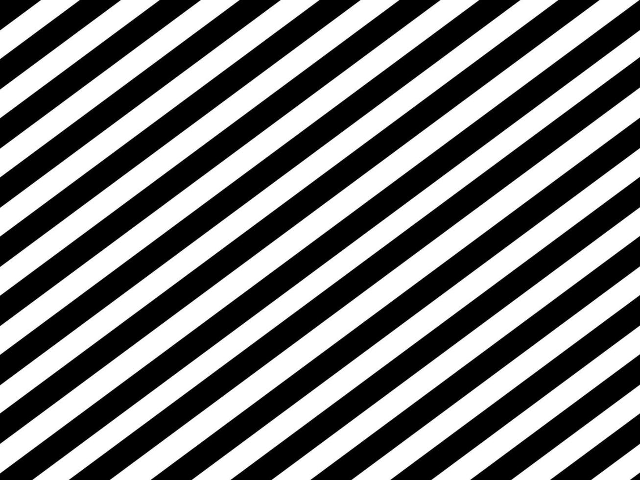 Black and white diagonal stripes abstract background. vector