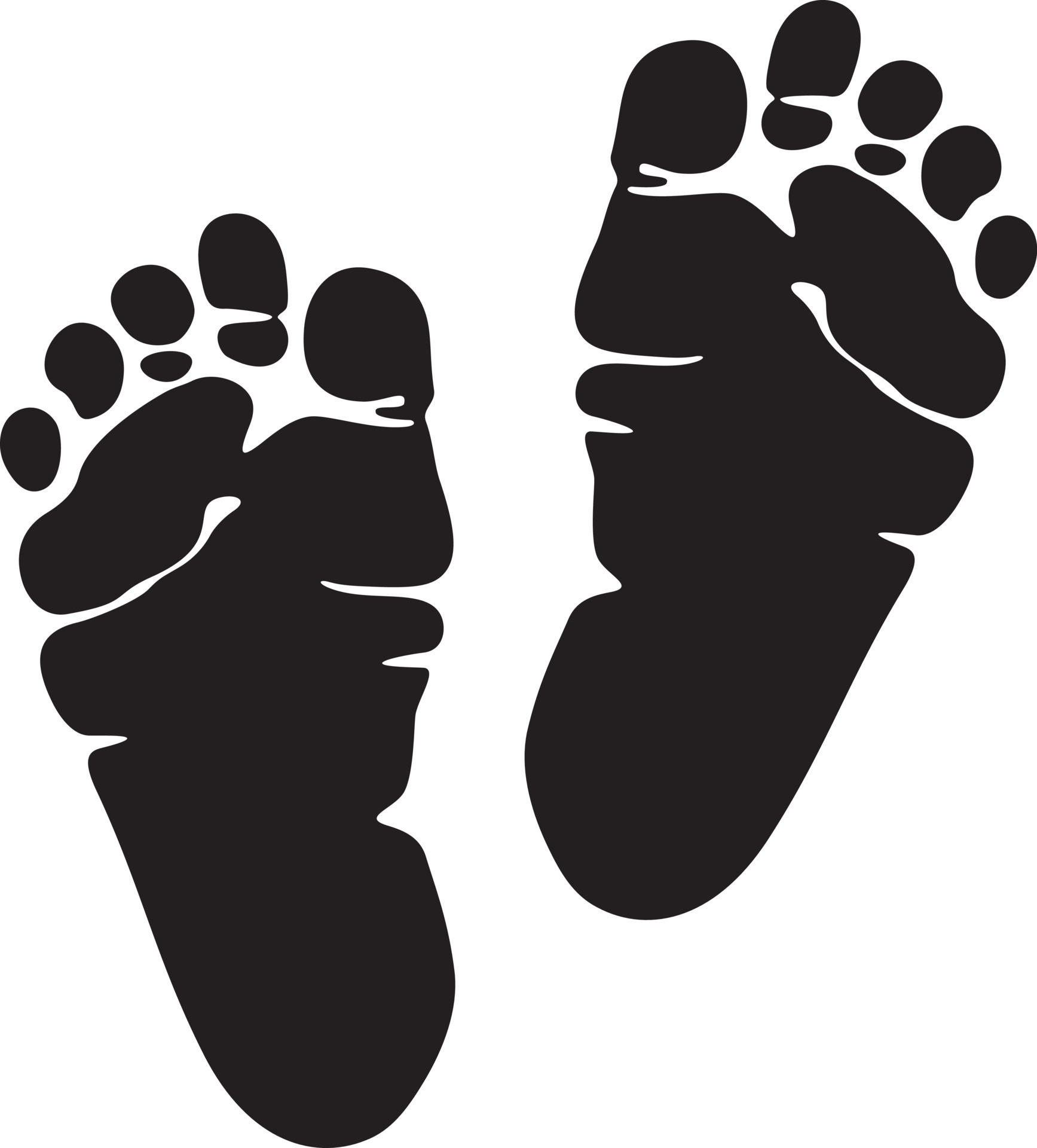 Baby Footprint Black And White Vector Illustration Footsteps 14456826 baby-footprint-black-and-white-vector-illustration-footsteps-14456826