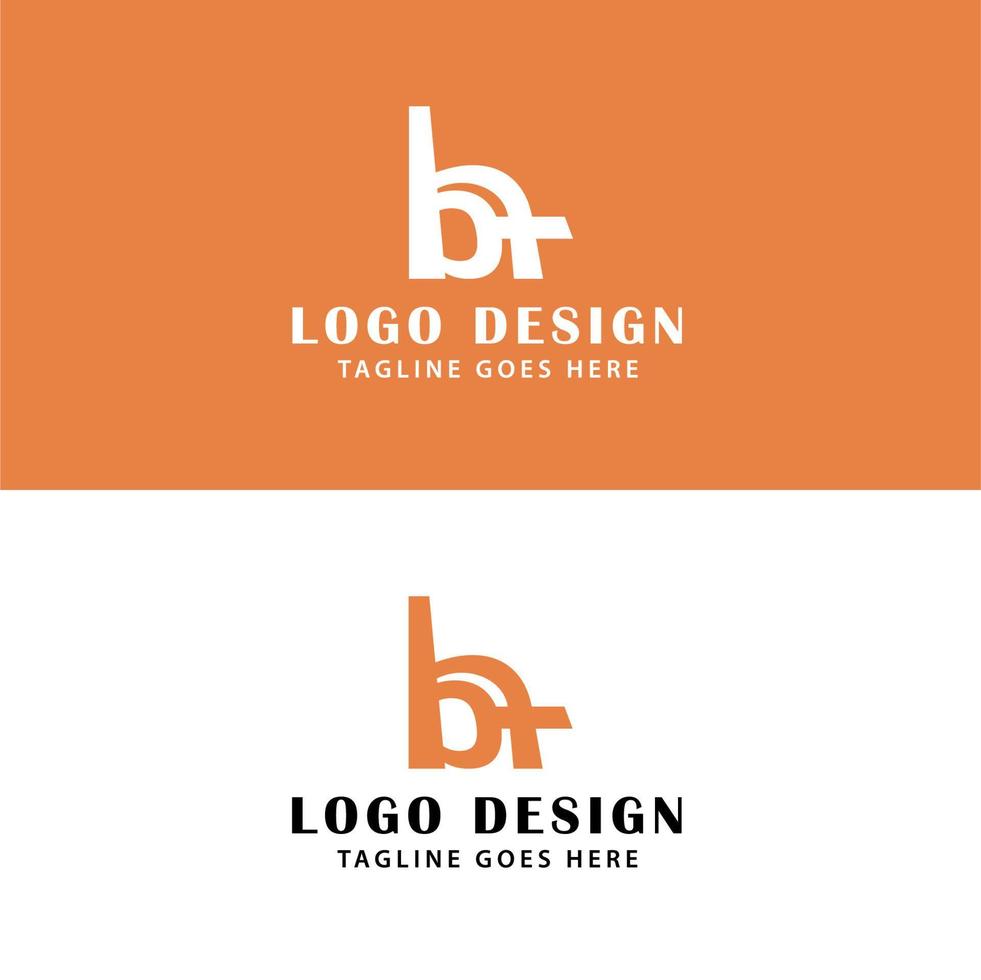 diseño de logotipo de silla de masaje de letra bth vector