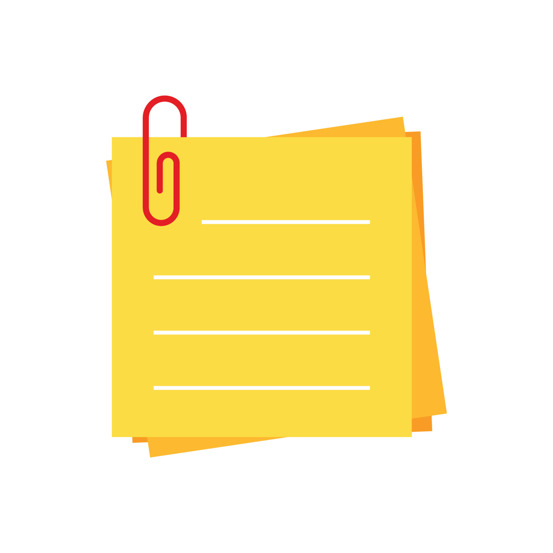 notes-memo-icon-symbol-clipart-with-paperclip-vector-isolated-on-white
