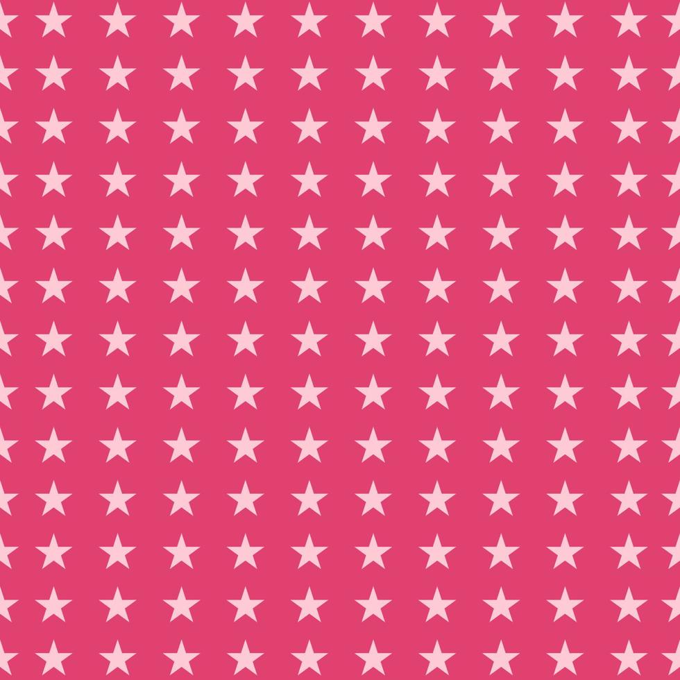 Seamless circus pattern. Pink circus on pink background with stars vector