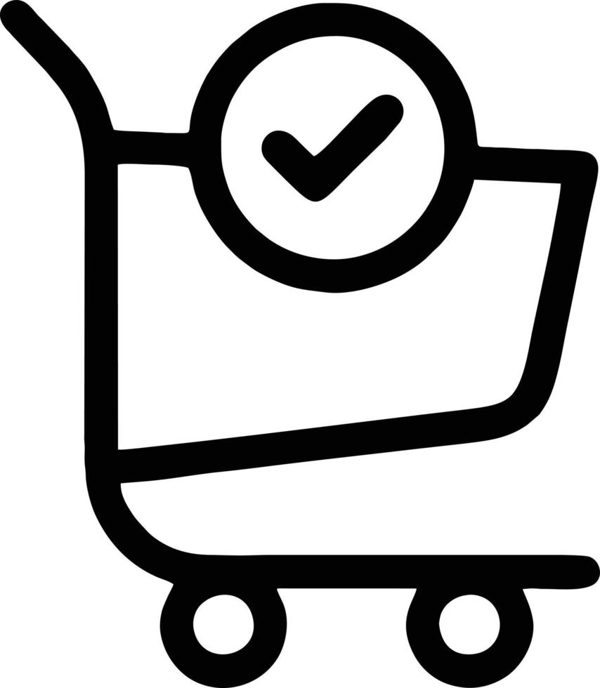 purchase icon in white image, illustration of purchase in white on white background, a purchase design on a white background vector