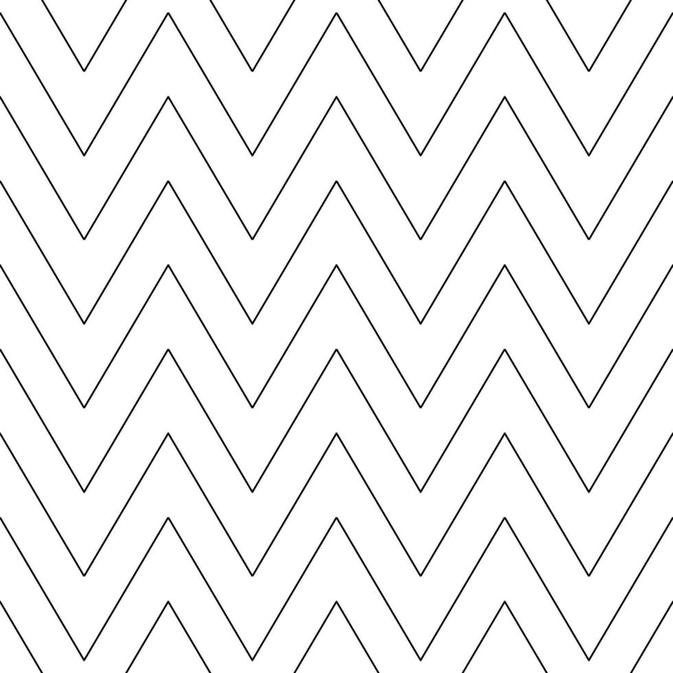 Simple geometric simple pattern of black snaking lines vector