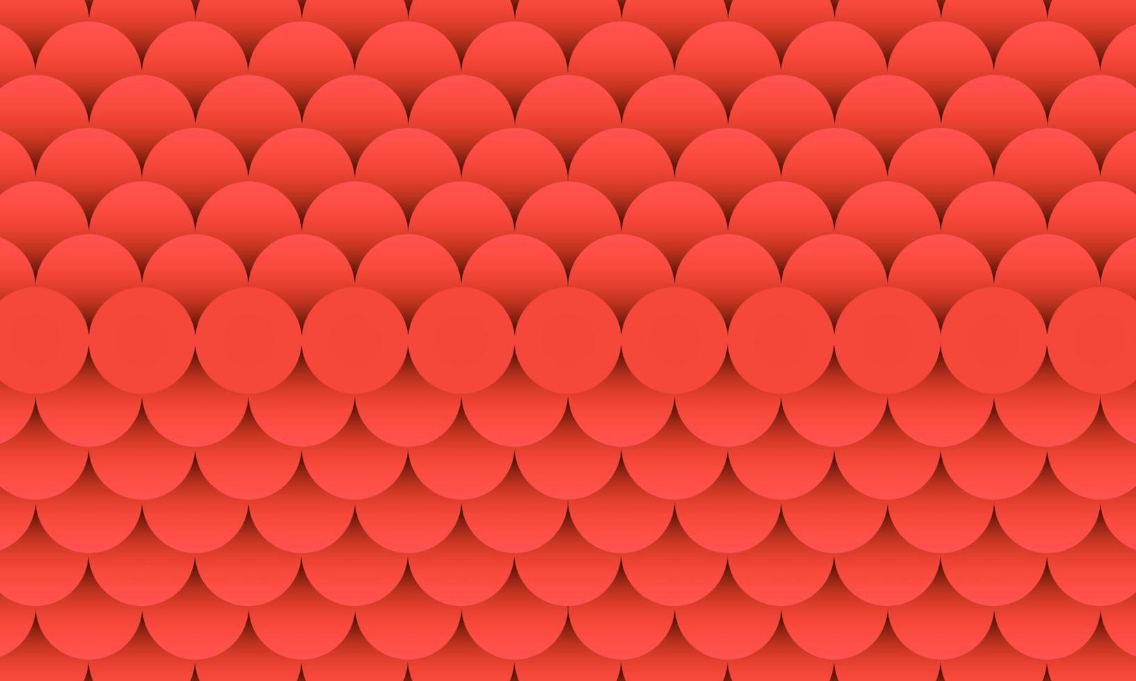 abstract background seamless. Circles that are overlapped in layers with a dark red to light red hue. Use in wallpaper or background. vector