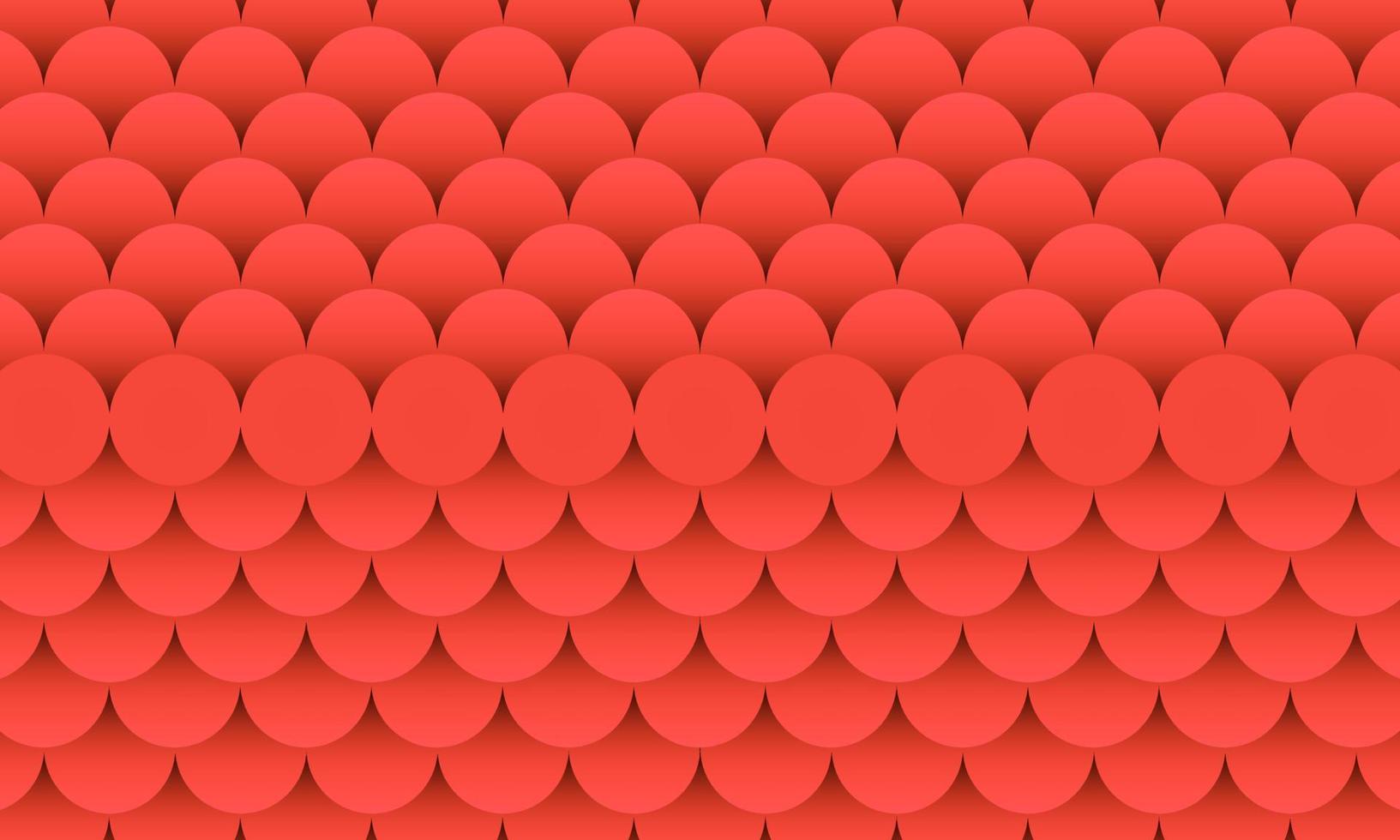 abstract background seamless. Circles that are overlapped in layers with a dark red to light red hue. Use in wallpaper or background. vector