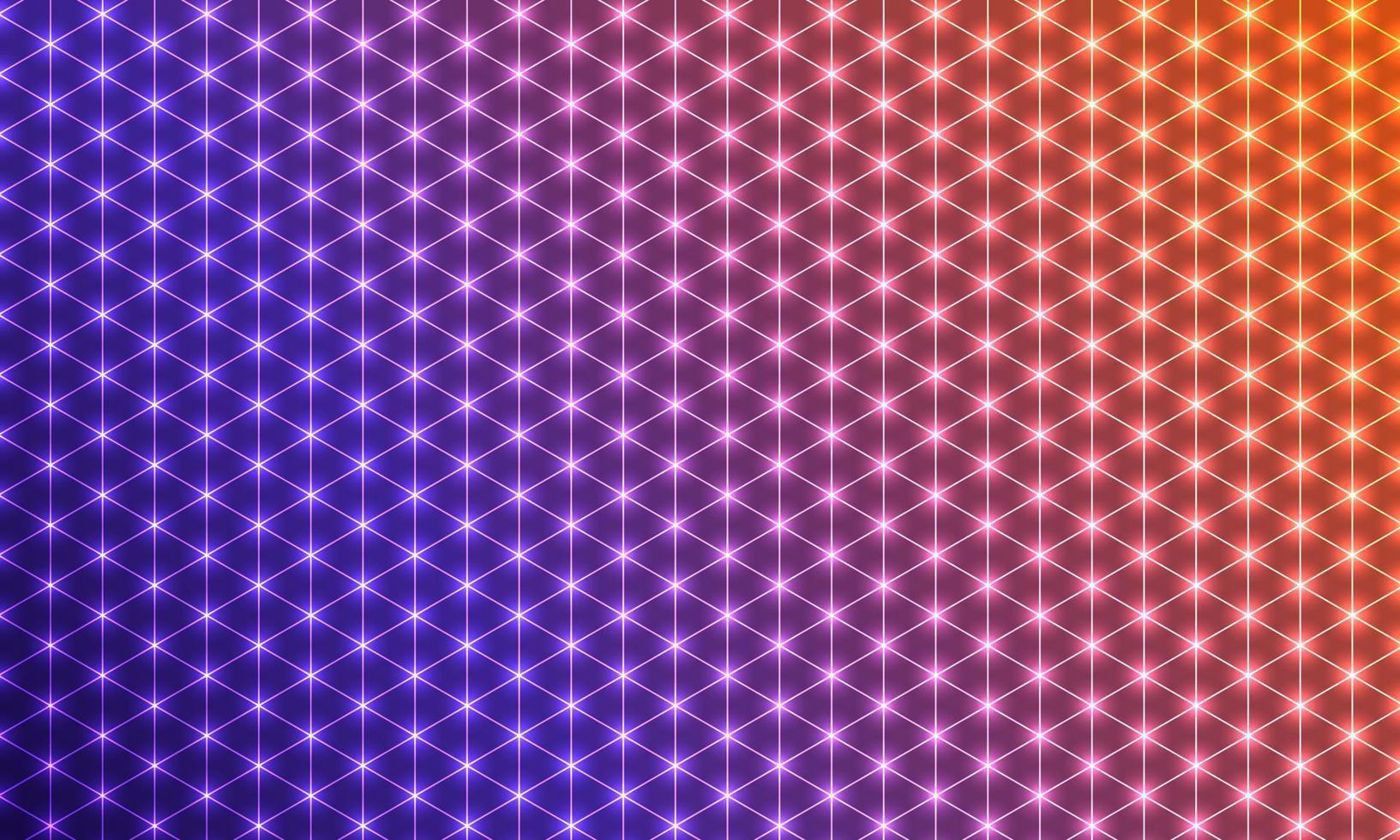 Abstract Background Geometric is a combination of polygonal shapes where the connection point shines. Placed on a gradient background. vector