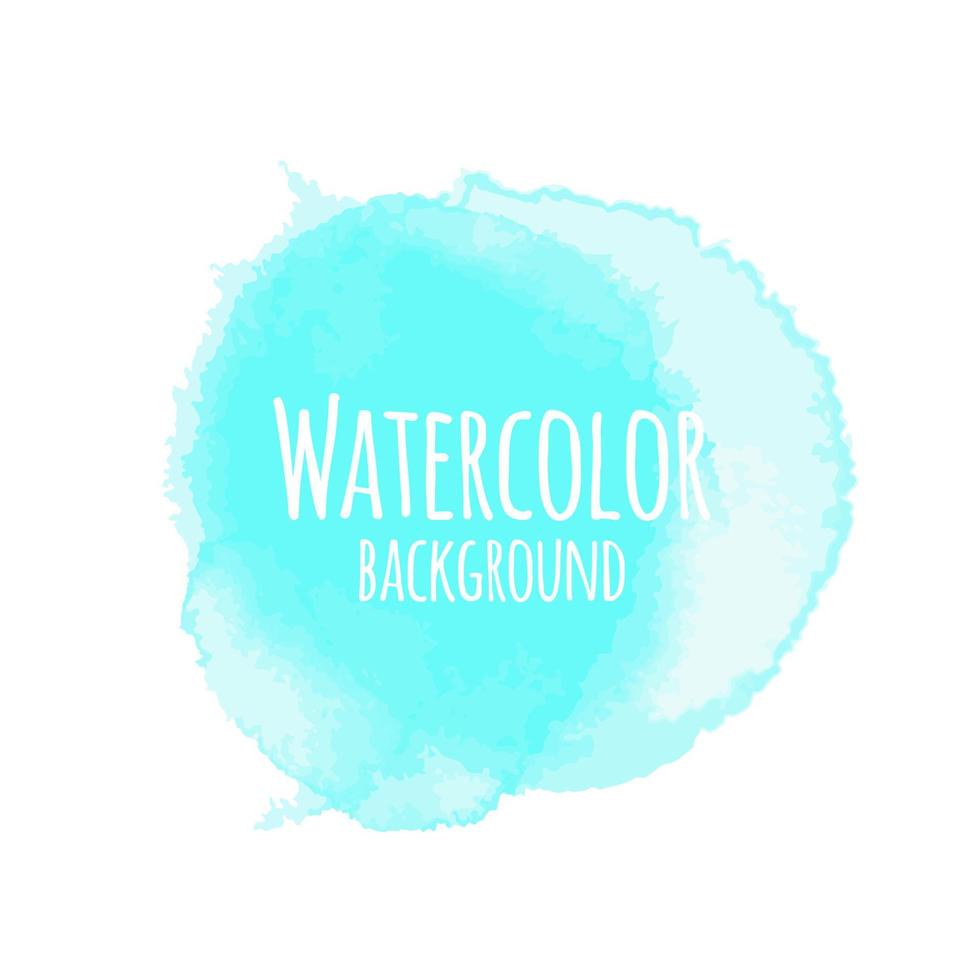 Abstract watercolor background vector
