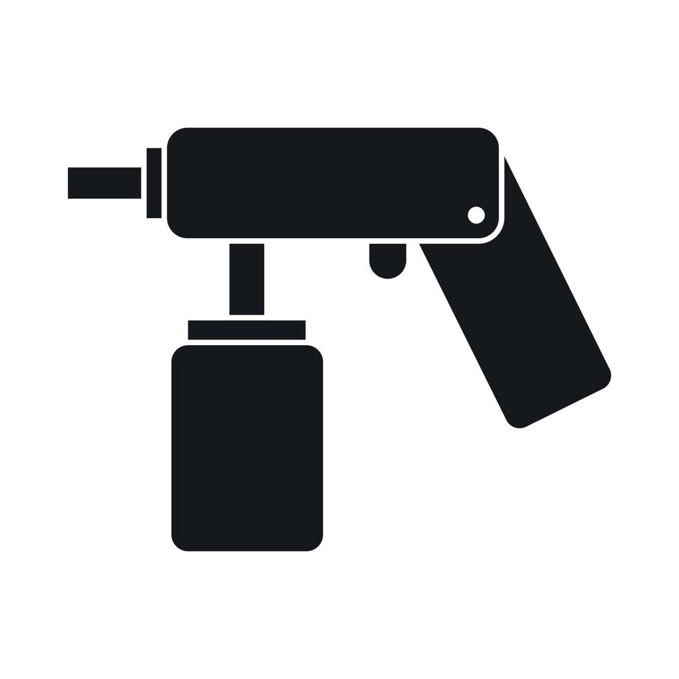Spray aerosol can bottle with a nozzle icon vector