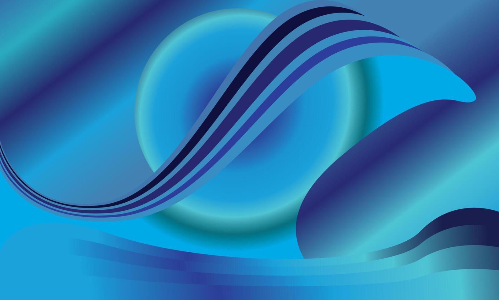 Blue Black color abstract background for social media design vector. vector
