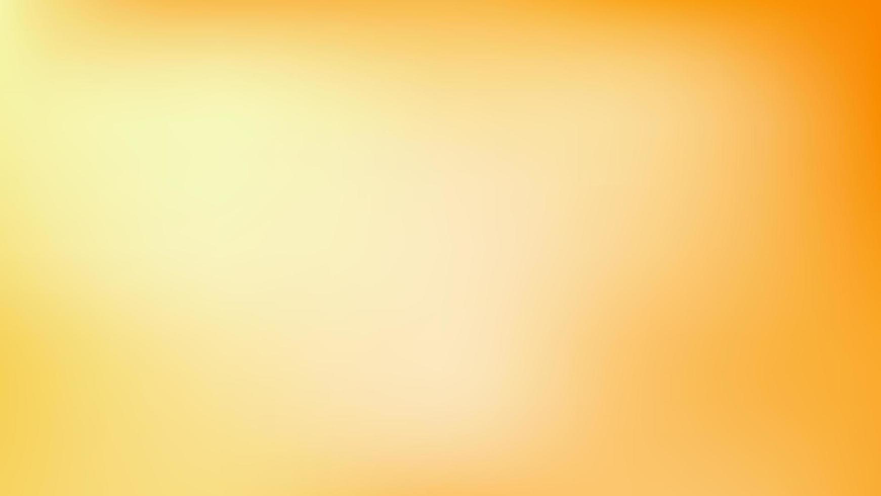 abstract smooth blur yellow background vector