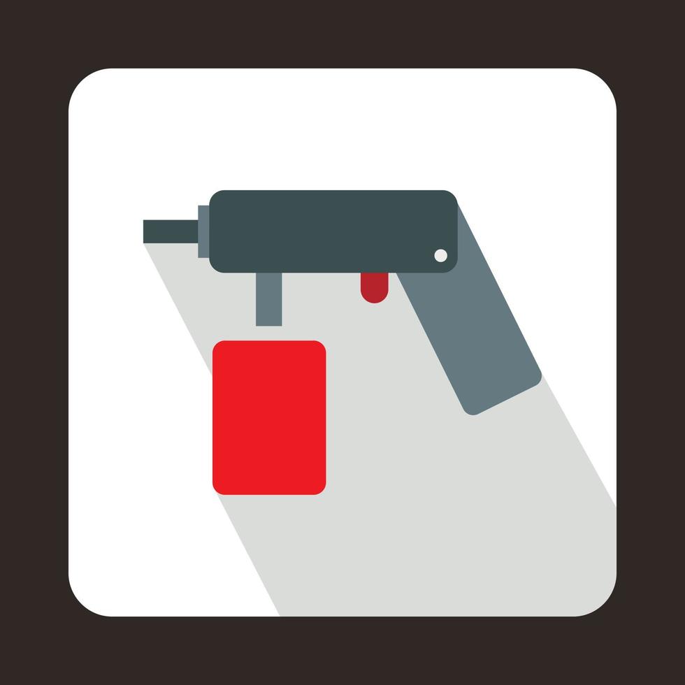 Spray aerosol can bottle with a nozzle icon vector