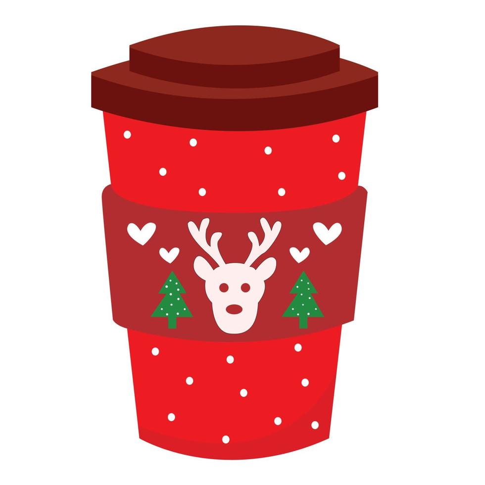 Christmas Coffee Vector