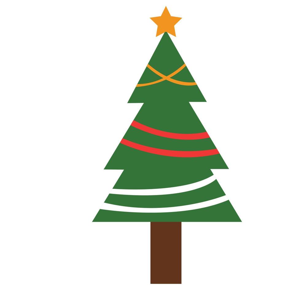 Imágenes Prediseñadas de árbol de Navidad vector