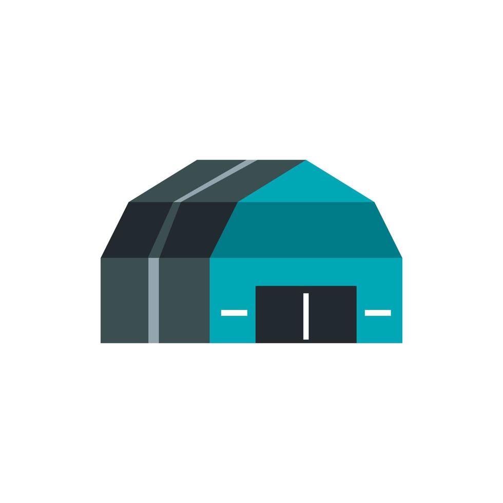 Garage storage icon, flat style vector