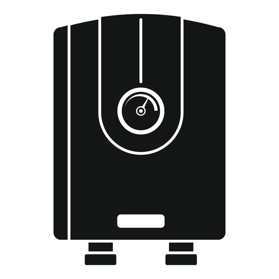 Water boiler icon, simple style vector