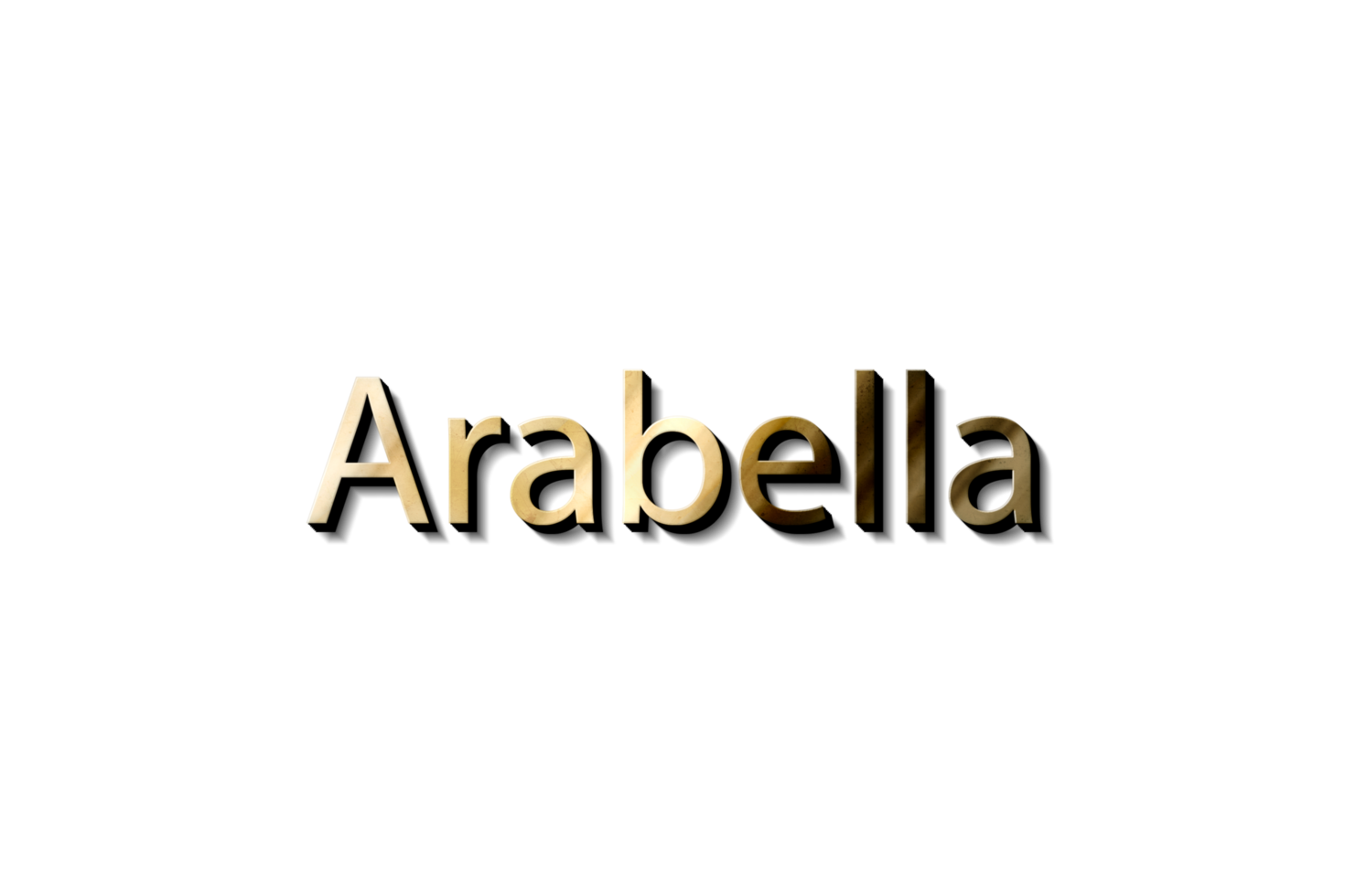 arabella 3d modello png