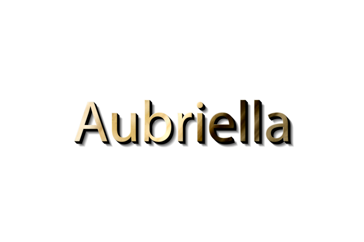 aubriella 3d mockup png