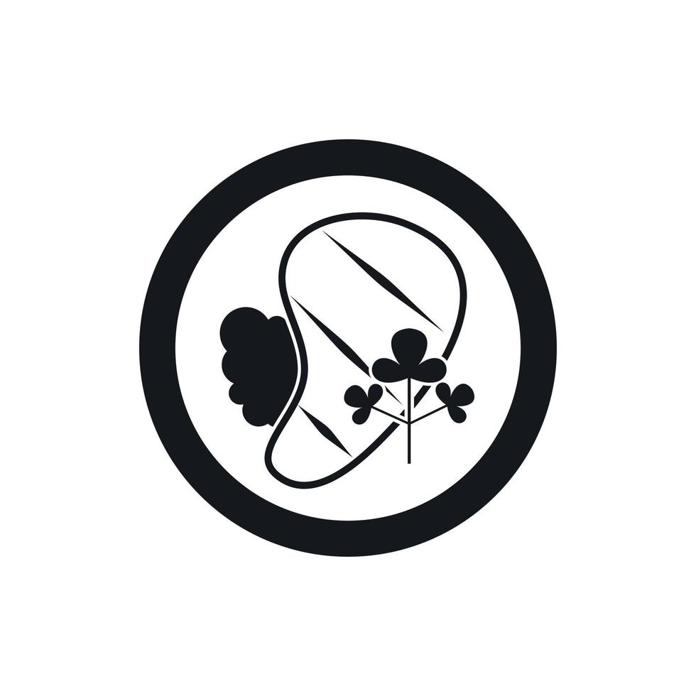 Steak Icon, simple style vector