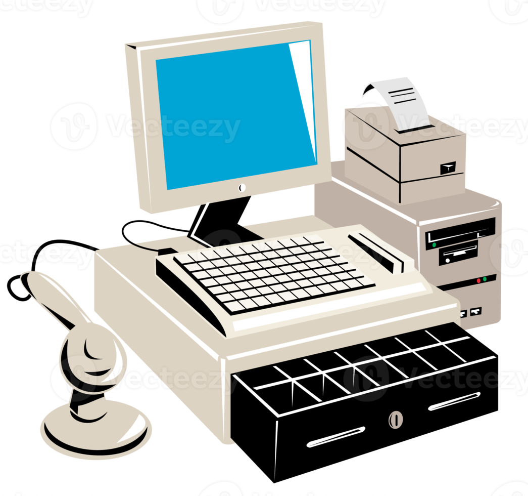 Computer Cash Register png