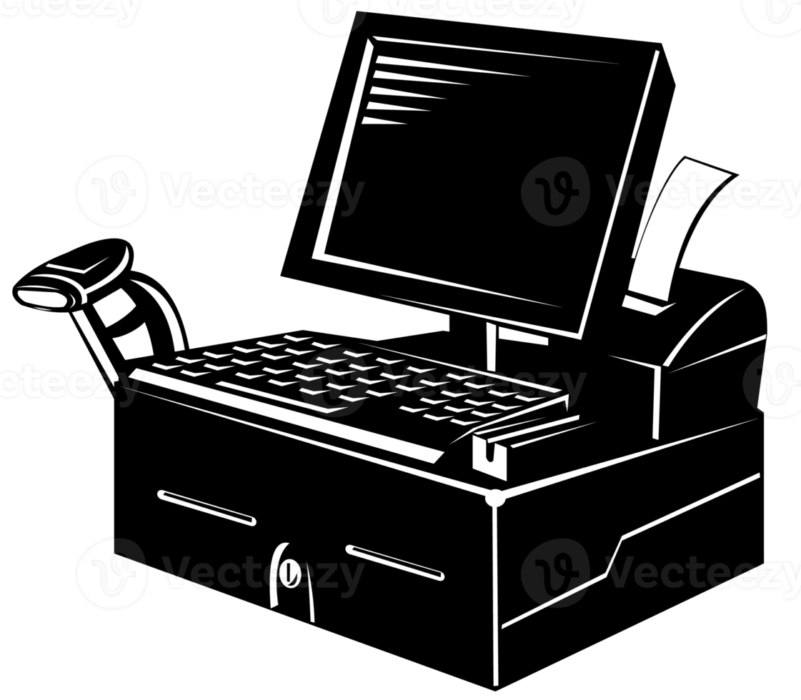 Computer Cash Register png