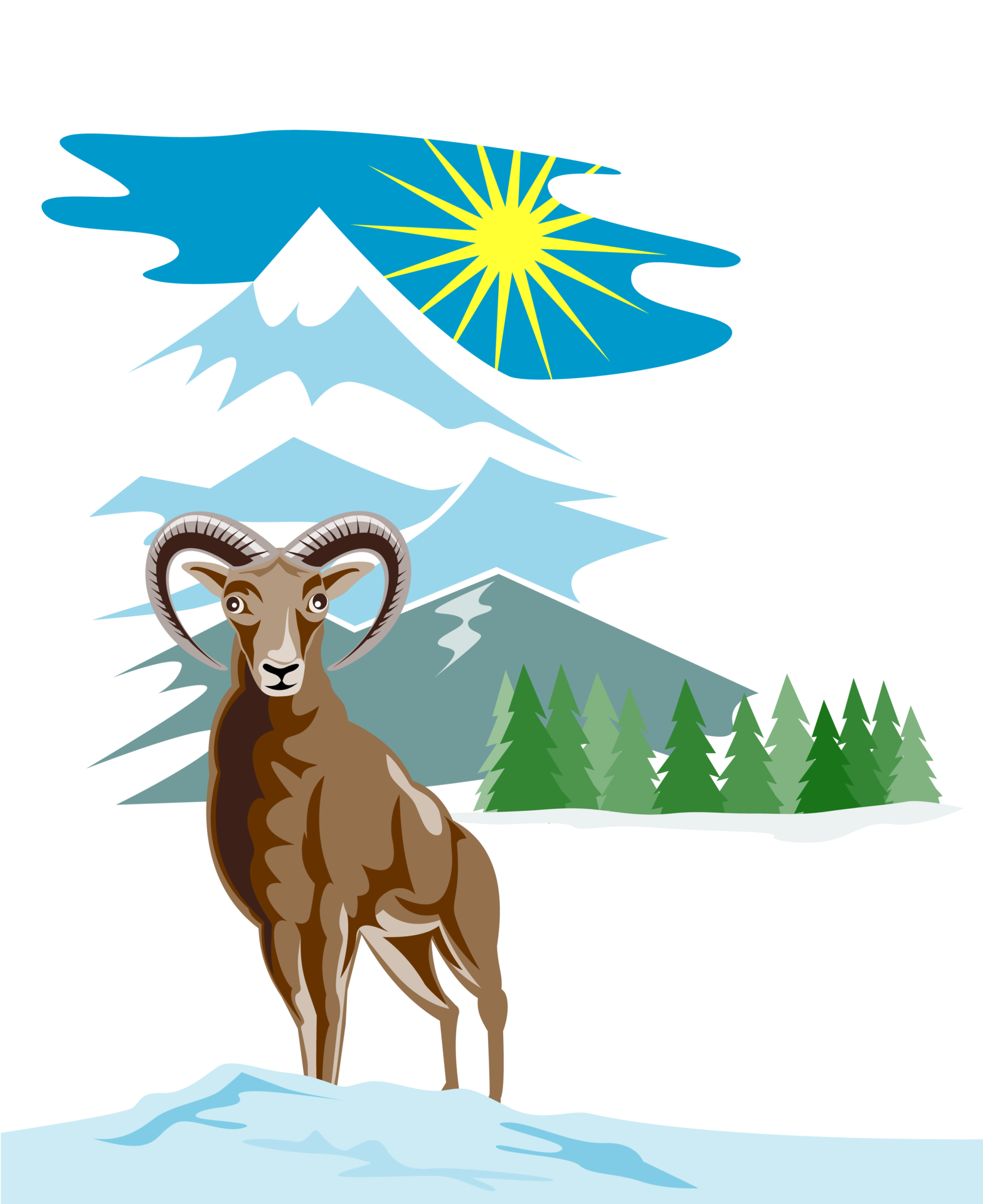 Mouflon Sheep Mountain Goat 14463831 PNG