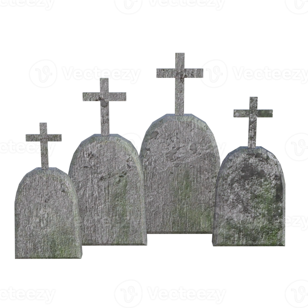 halloween asset 3d rendering png
