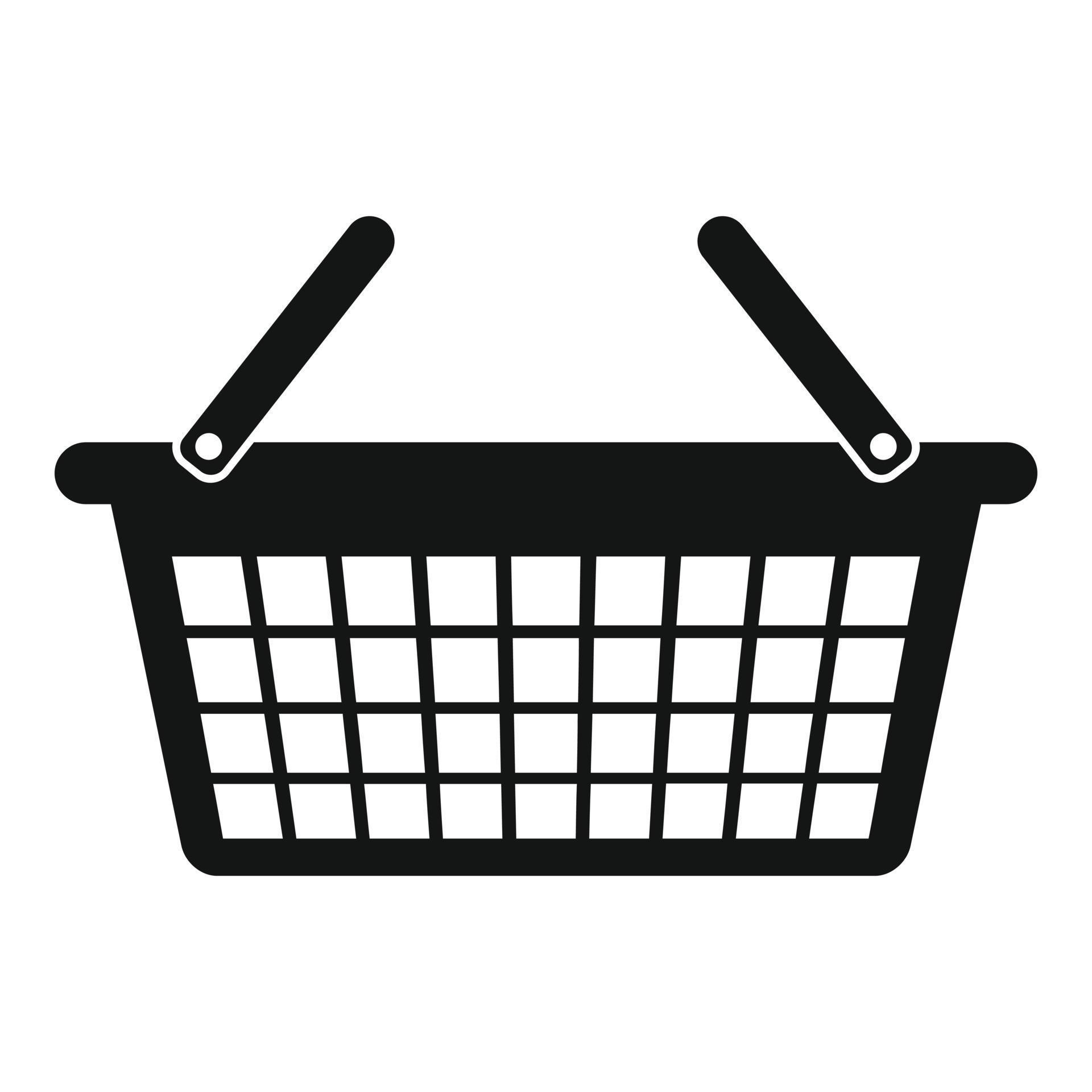 Clothes basket icon, simple style 14464614 Vector Art at Vecteezy