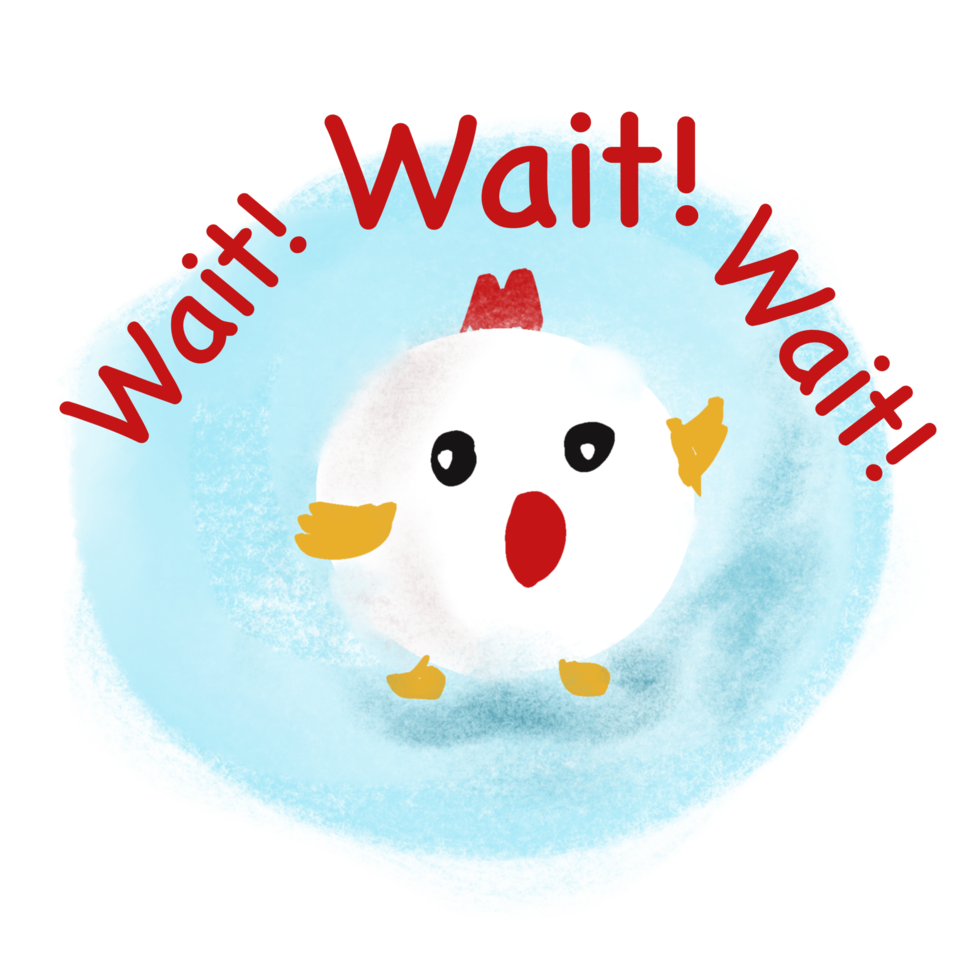 pollo etichetta icona mano disegno. png