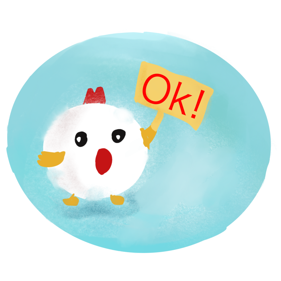 pollo etichetta icona mano disegno. png