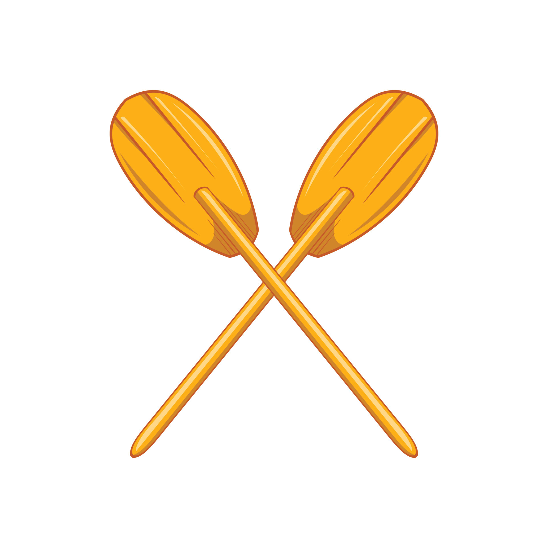 Wooden Paddle Icon 3495428 Vector Art at Vecteezy