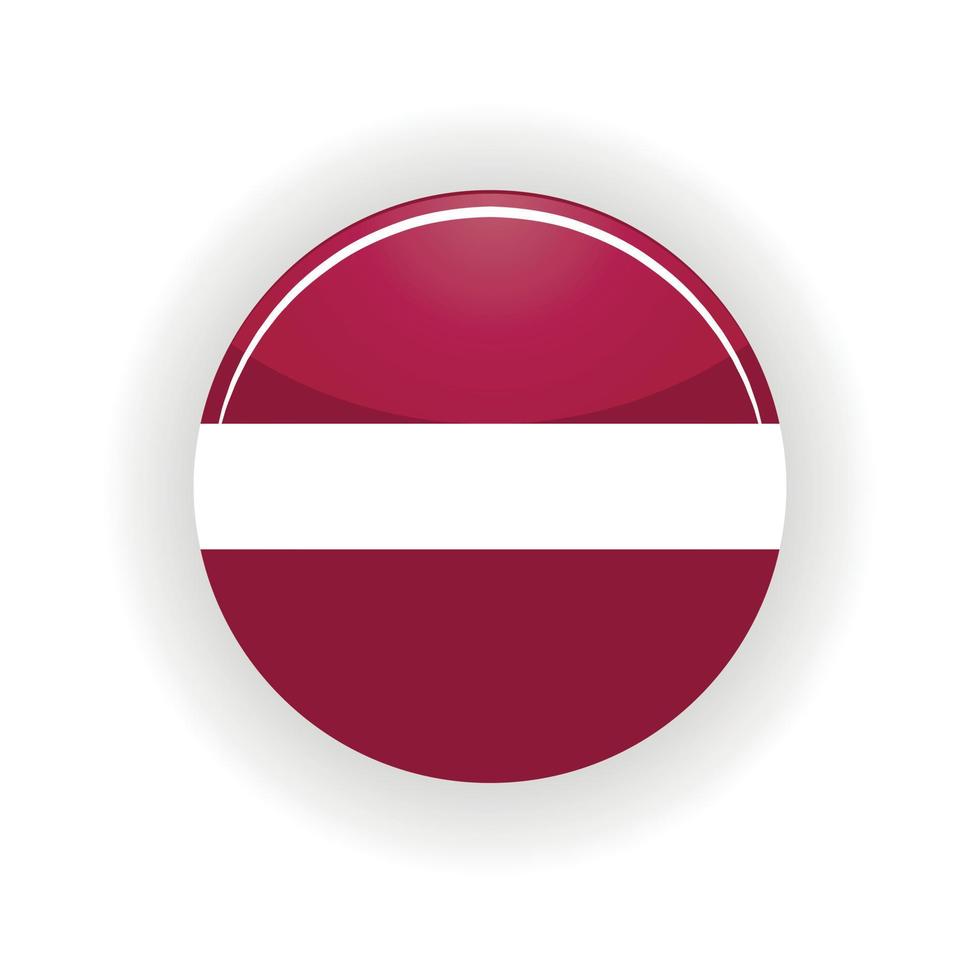 Latvia icon circle vector