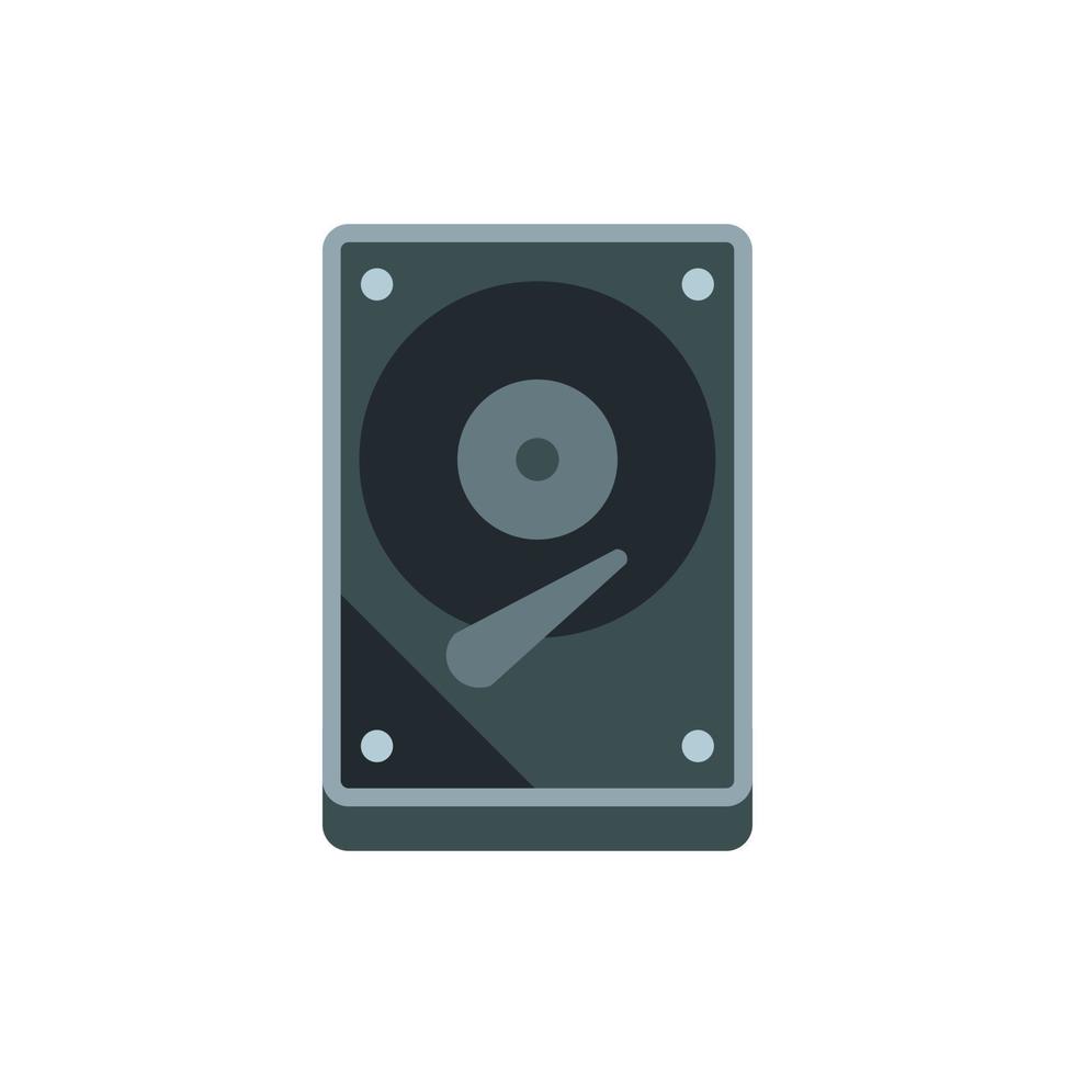 icono de cd rom, estilo plano vector