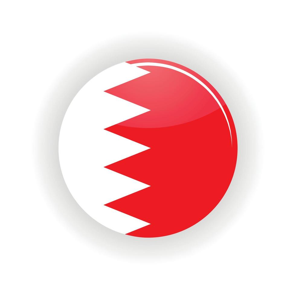 Bahrain icon circle vector