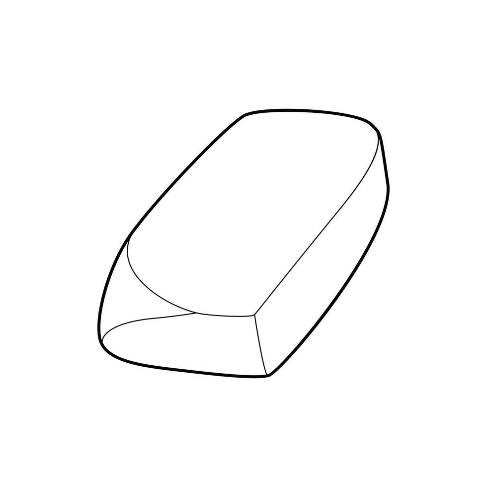 Eraser icon, outline style 14465813 Vector Art at Vecteezy