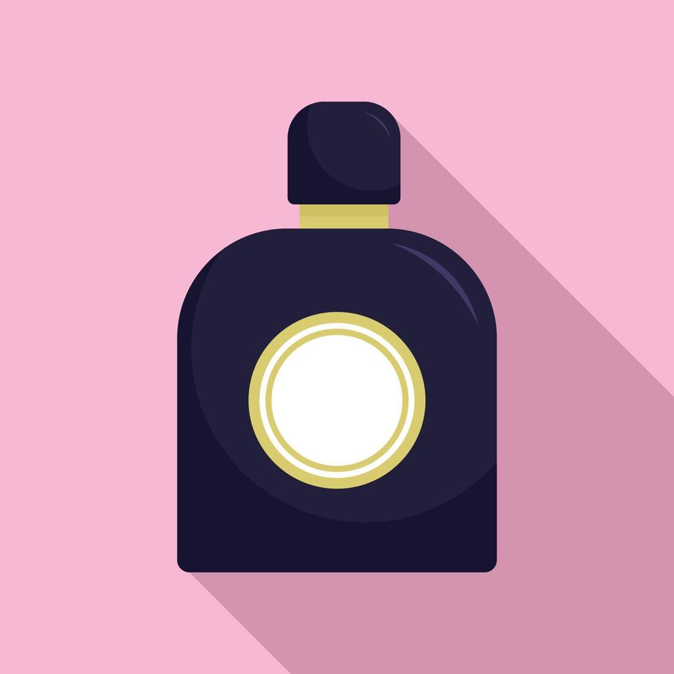 icono de perfume fresco, estilo plano vector