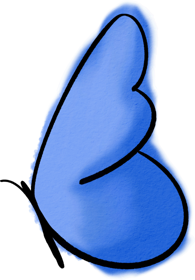 vlinder water kleur png