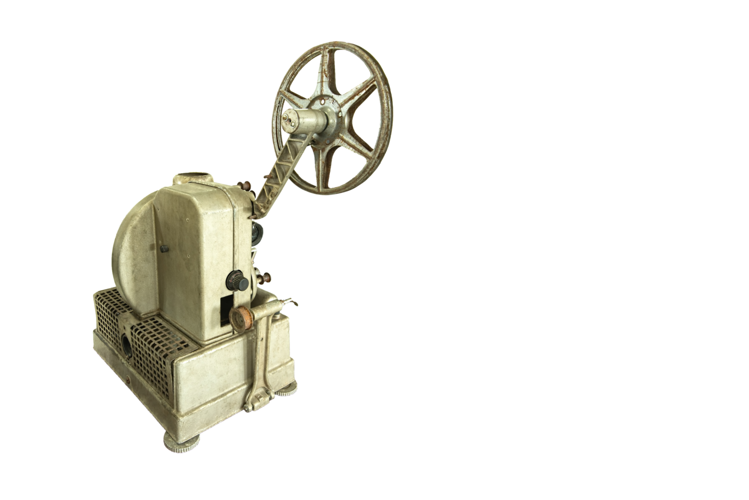 photo of an old movie projector png