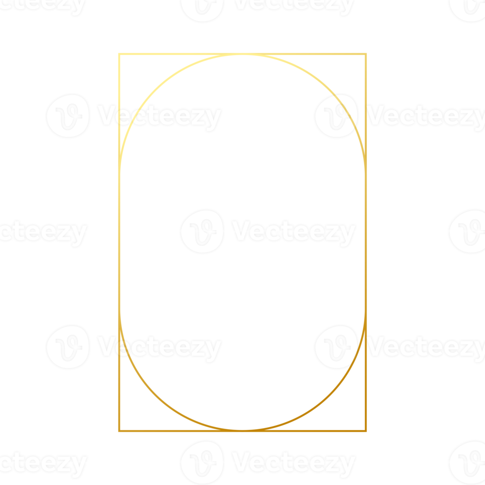 gouden uit lijn meetkundig in luxe stijl voor kader kopiëren ruimte png