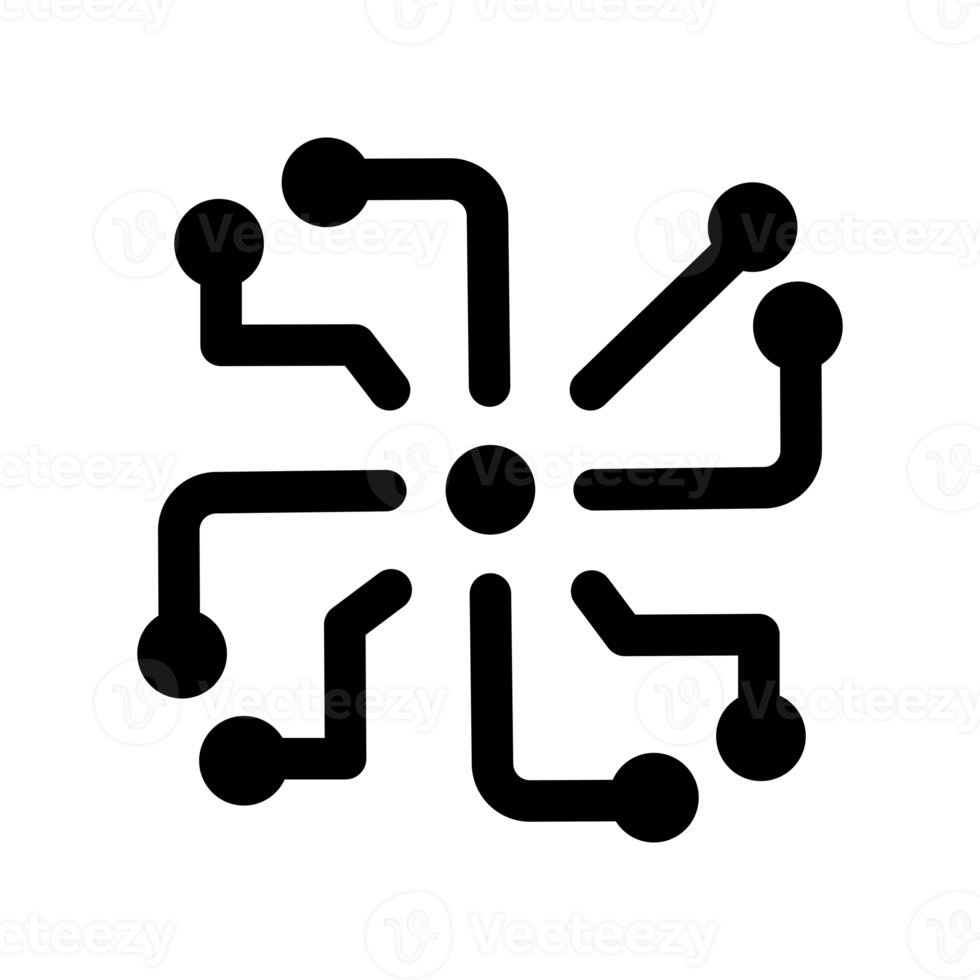 processore artificiale intelligenza icona design per computer e digitale tecnologia tema png