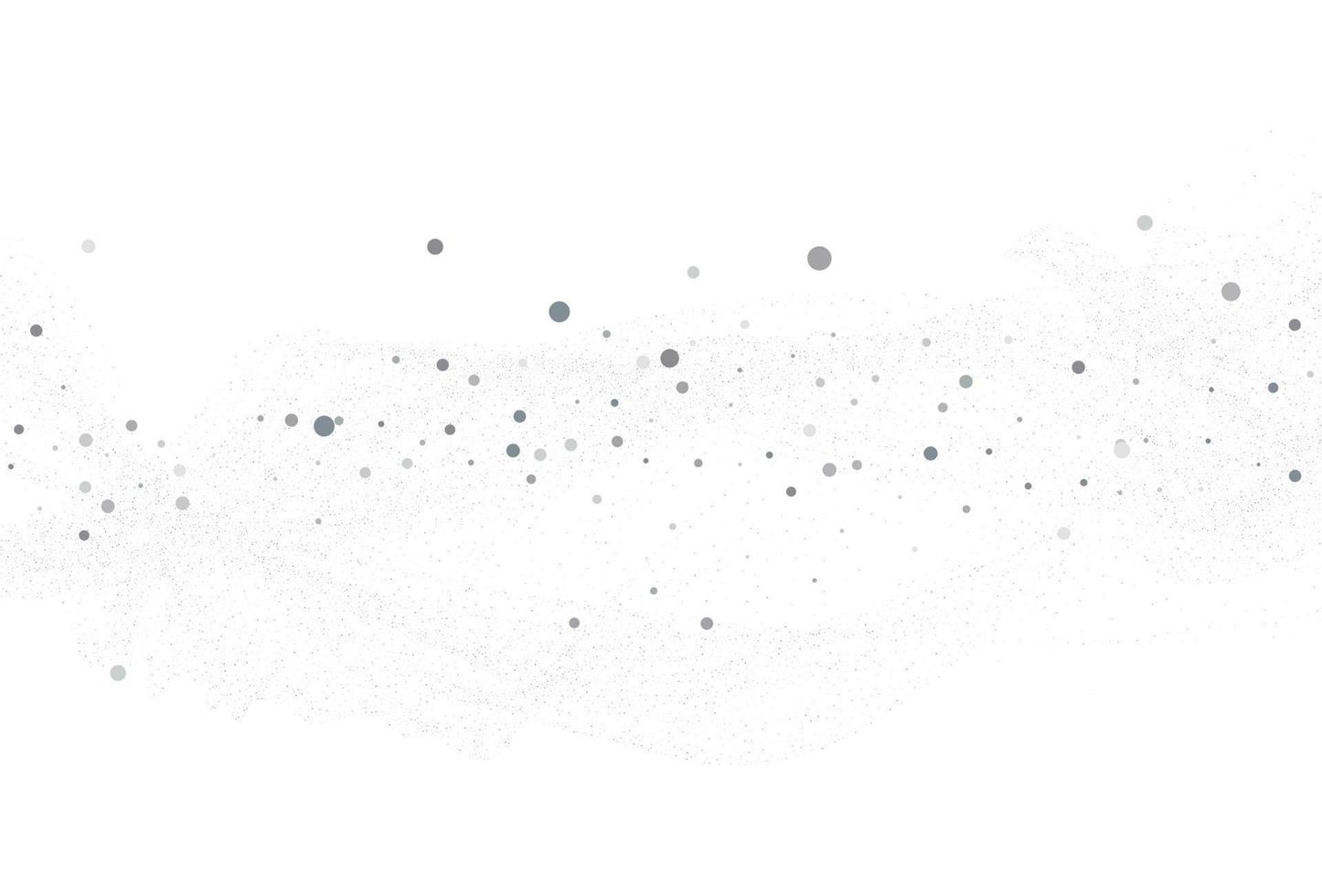Light silver gold glitter confetti. Light background. vector