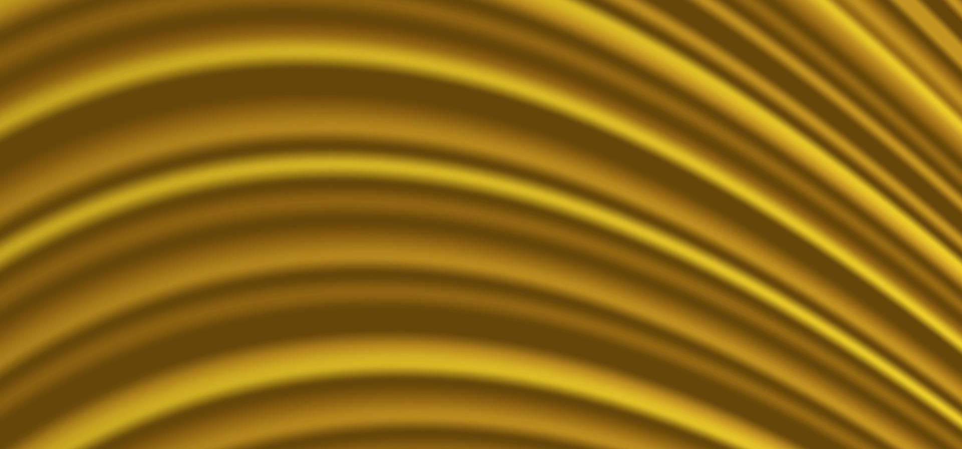 Abstract gold stripe lines pattern artwork decirative of silk style. Widely mesh presentation for background. Vector